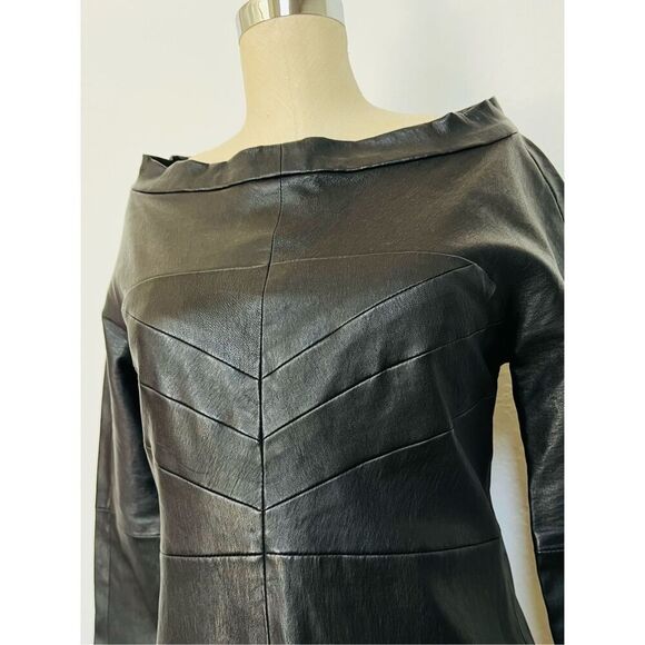DDCLAB Roberto Crivello & Savania Davies-Keillor Vintage Women’s XS/S Black Leat - Picture 2 of 9